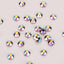 Light Amethyst AB Glass Flat Back Glue-On Rhinestones 16 Cut Facets WholesaleRhinestone
