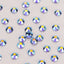 Light Blue AB Glass Flat Back Glue-On Rhinestones 16 Cut Facets In Bulk WholesaleRhinestone