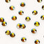 Olive Green AB Glass Flat Back Glue-On Rhinestones 16 Cut Facets In Bulk WholesaleRhinestone