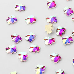 Bear Shape Crystal AB Flat Back Fancy Rhinestones WholesaleRhinestone