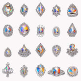 Alloy Nail Art Rhinestones Charms Gems Stones Decoration JC61-JC80 WholesaleRhinestone