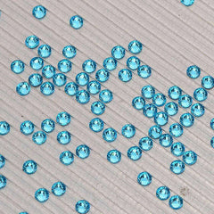 Aquamarine Glass HotFix Rhinestones WholesaleRhinestone