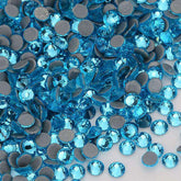 Aquamarine Glass HotFix Rhinestones WholesaleRhinestone