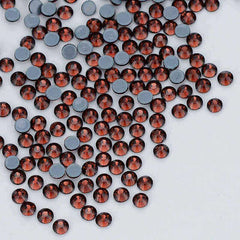 Burgundy Glass HotFix Rhinestones WholesaleRhinestone
