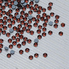 Burgundy Glass HotFix Rhinestones WholesaleRhinestone