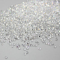 1.2MM Crystal Unfoiled Glass Micro Pixie Pointed Rhinestones For Nail Art WholesaleRhinestone