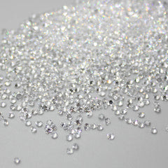 1.2MM Crystal Unfoiled Glass Micro Pixie Pointed Rhinestones For Nail Art WholesaleRhinestone