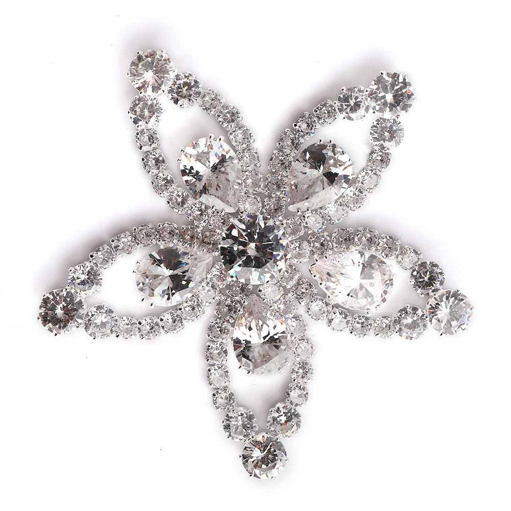 Sew-on Crystal Glass Rhinestone Applique RA721 WholesaleRhinestone