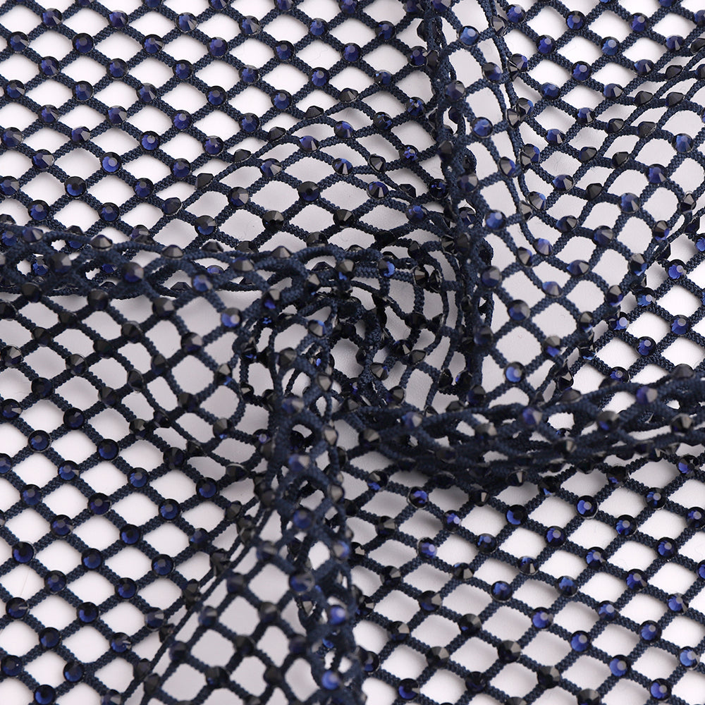 Montana Rhinestones Mesh Fabric Sewing Elastic Trim WholesaleRhinestone