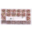 Mixed Multi Shapes Light Pink Glass Fancy Rhinestone Kit Box For Nail Art HZ2108 WholesaleRhinestone