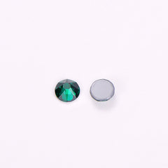 Dark Green Glass HotFix Rhinestones 16 Cut Facets WholesaleRhinestone