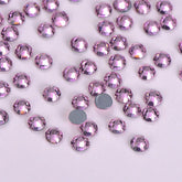 Light Pink Glass HotFix Rhinestones 16 Cut Facets In Bulk WholesaleRhinestone