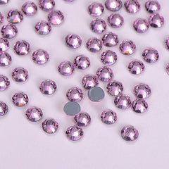 Light Pink Glass HotFix Rhinestones 16 Cut Facets In Bulk WholesaleRhinestone