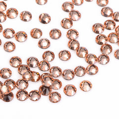 Champagne Glass HotFix Rhinestones 16 Cut Facets In Bulk WholesaleRhinestone