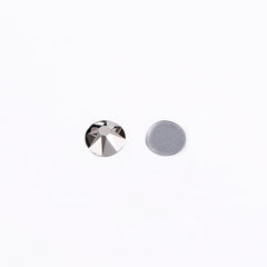 Hematite Glass HotFix Rhinestones 16 Cut Facets WholesaleRhinestone