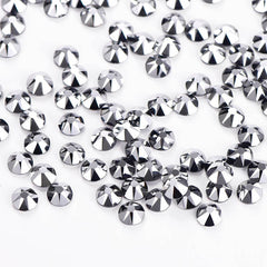 Silver Glass HotFix Rhinestones 16 Cut Facets WholesaleRhinestone