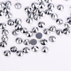 Silver Glass HotFix Rhinestones 16 Cut Facets WholesaleRhinestone