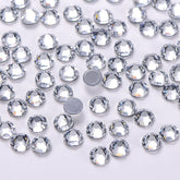 Crystal Glass Flat Back HotFix Rhinestones 16 Cut Facets In Bulk WholesaleRhinestone