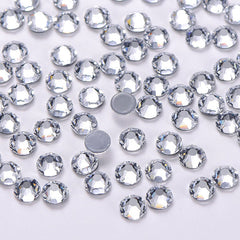 Crystal Glass Flat Back HotFix Rhinestones 16 Cut Facets In Bulk WholesaleRhinestone