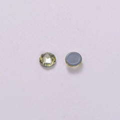 Light Yellow Glass HotFix Rhinestones 16 Cut Facets WholesaleRhinestone