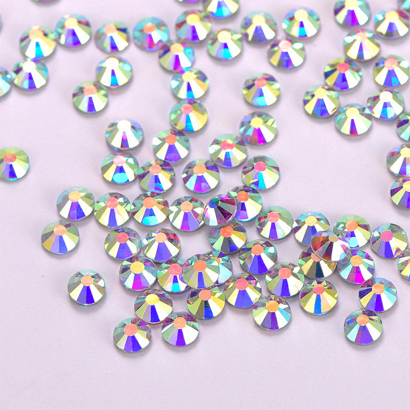 Crystal AB Glass HotFix Rhinestones In Bulk WholesaleRhinestone