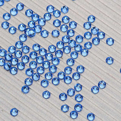 Light Blue Glass HotFix Rhinestones WholesaleRhinestone