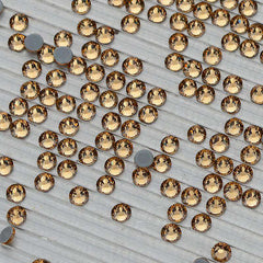 Light Colorado Topaz Glass Hot-Fix Rhinestones In Bulk WholesaleRhinestone