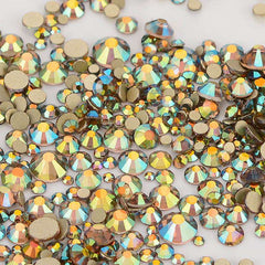 Mixed Sizes Ghost Light FlatBack Rhinestones For Nail Art WholesaleRhinestone