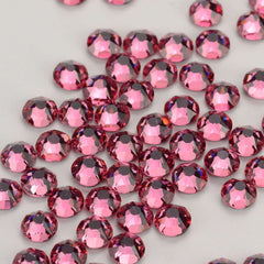 Rose Glass HotFix Rhinestones 16 Cut Facets WholesaleRhinestone