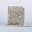 Crystal Glass Rhinestones Close Cup Chain - 1 Row Silver Base WholesaleRhinestone