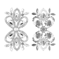 Sew-on Crystal Glass Rhinestone Applique RA568 WholesaleRhinestone