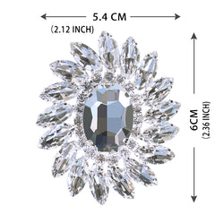 Sew-on Crystal Glass Rhinestone Applique RA596 WholesaleRhinestone