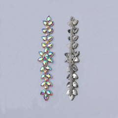Sew-on Crystal AB Glass Rhinestone Applique RA531 WholesaleRhinestone