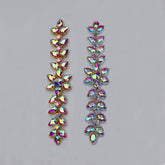 Sew-on Crystal AB  Glass Rhinestone Applique RA531 WholesaleRhinestone