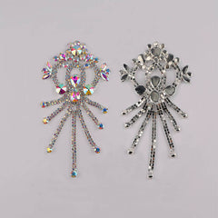 Sew-on Crystal AB Glass Rhinestone Applique RA584 WholesaleRhinestone