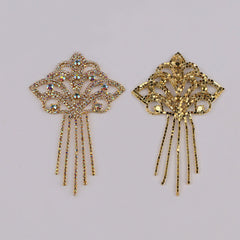 Sew-on Crystal AB Glass Rhinestone Applique RA644 WholesaleRhinestone