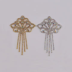 Sew-on Crystal AB Glass Rhinestone Applique RA644 WholesaleRhinestone