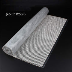 Crystal Hot-Fix Rhinestone Mesh Sheet Aluminum Metal Trim WholesaleRhinestone