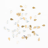 Maple leaves Shape White Opal Flat Back Fancy Rhinestones WholesaleRhinestone