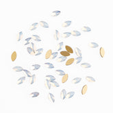 Navette Shape White Opal Flat Back Fancy Rhinestones WholesaleRhinestone