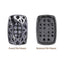 Cushion Rectangle Shape Hematite Plated High-Quality Sew-on Alloy Charms Inlaid Cubic Zirconia WholesaleRhinestone