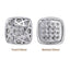 Cushion Square Shape Imitation Rhodium Plated High-Quality Sew-on Alloy Charms Inlaid Cubic Zirconia WholesaleRhinestone