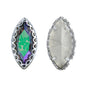 Ghost Light Navette Shape High-Quality Glass Sew-on Nest Hollow Claw Rhinestones WholesaleRhinestone