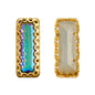 Ghost Light Princess Baguette Shape High-Quality Glass Sew-on Nest Hollow Claw Rhinestones WholesaleRhinestone