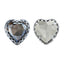 Satin Maxi Heart Shape High-Quality Glass Sew-on Nest Hollow Claw Rhinestones WholesaleRhinestone