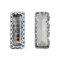 Satin Princess Baguette Shape High-Quality Glass Sew-on Nest Hollow Claw Rhinestones WholesaleRhinestone