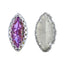 Vitrail Light Navette Shape High-Quality Glass Sew-on Nest Hollow Claw Rhinestones WholesaleRhinestone