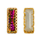 Volcano Princess Baguette Shape High-Quality Glass Sew-on Nest Hollow Claw Rhinestones WholesaleRhinestone