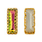 Vitrail Rose Princess Baguette Shape High-Quality Glass Sew-on Nest Hollow Claw Rhinestones WholesaleRhinestone