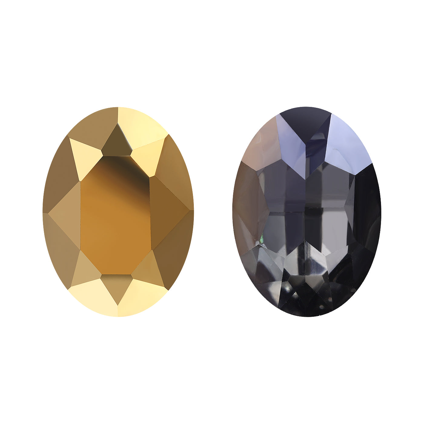 Dorado Oval Shape High Quality Glass Pointed Back Fancy Rhinestones WholesaleRhinestone Immagine principale del prodotto
